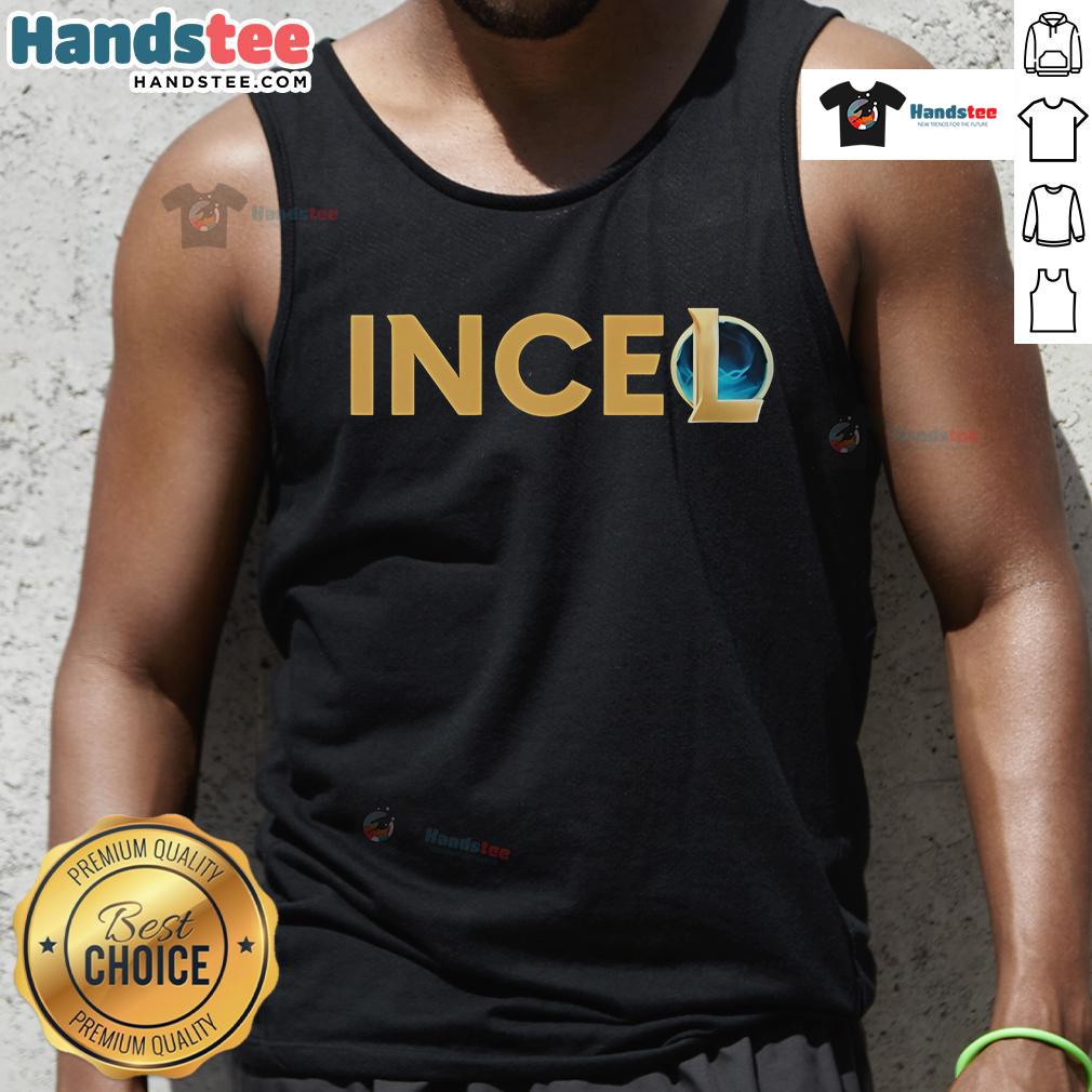 Stylish Top League of Legends Incel tank top featuring vibrant graphics and casual fit for gamers and fans.