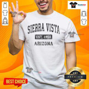 Vintage Sierra Vista Arizona sports T-shirt, featuring established design, perfect for fans and collectors in AZ.