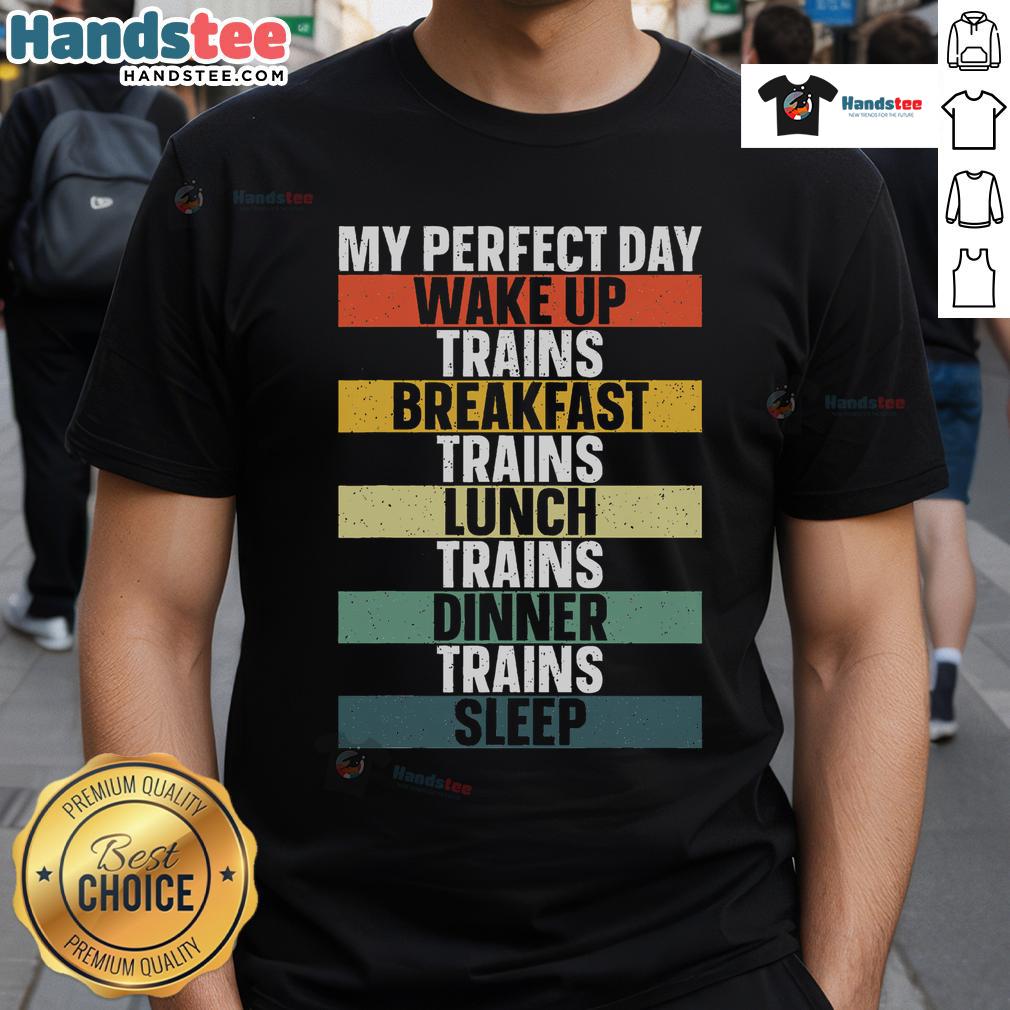Funny Train Art T-Shirt for Train Lovers featuring a whimsical railroad vehicle design, perfect for enthusiasts and gift-giving.