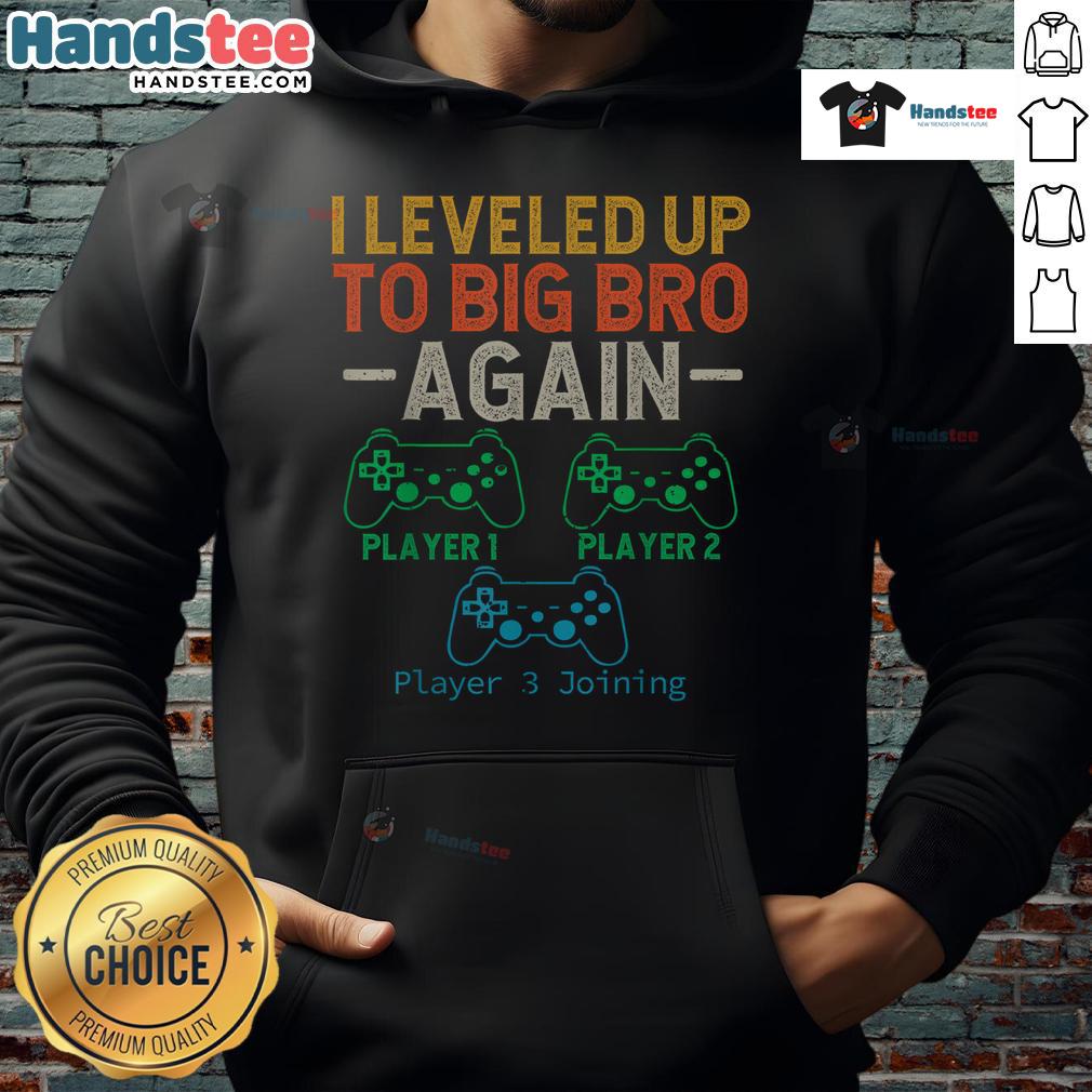 Funny 'Good Big Brother Est 2025' hoodie design showcasing brotherly love and humor for proud siblings.