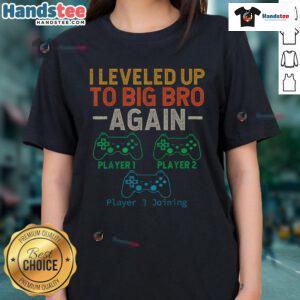 Alt Text: Good Big Funny Brother Est 2025 tee shirt design, perfect for leveling up your brother's style with humor.