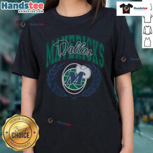 Good Dallas Mavericks Mitchell & Ness NBA x Michelob Ultra Rewind ladies tee featuring team logo and stylish design.