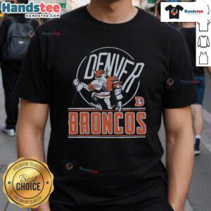 Good Denver Broncos Miles T-Shirt featuring vibrant team colors and logo, perfect for fans and casual wear.
