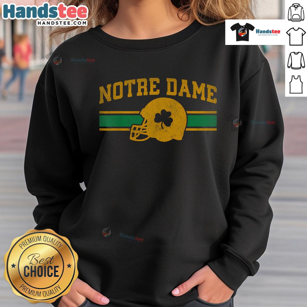 Good Irish Helmet Lovers Souvenir Sweatshirt featuring a unique design for fans of Irish culture and sports.