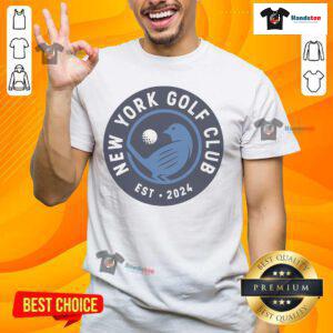 Good Tgl New York Golf Club T-Shirt featuring a stylish design, perfect for golf enthusiasts and casual wear.