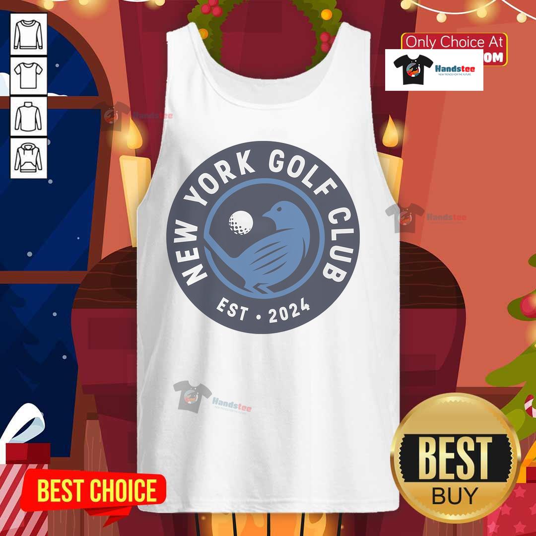 Good TGL New York Golf Club tank top featuring a stylish design perfect for golf enthusiasts and casual wear.