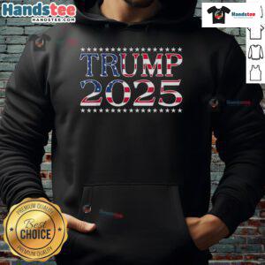 Alternative view of Hot Pro Trump 2025 President T-Shirt