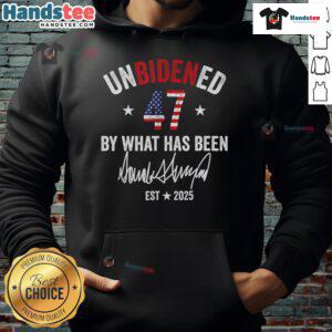 Alternative view of Hot Unbidened By What Has Been Est 2025 T-Shirt