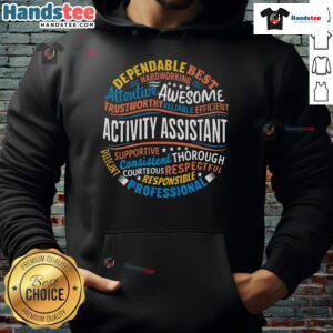 Nice Activity Assistant Appreciation Activity Professionals Week hoodie featuring a vibrant design celebrating professionals.