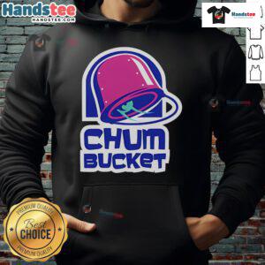 Nice Chum Bucket Hoodie featuring a fun design inspired by the iconic restaurant from Spongebob Squarepants.