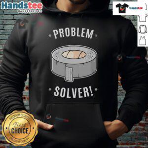 Cozy Nice Duct Tape Problem Solver Hoodie in vibrant colors, perfect for DIY enthusiasts and casual wear.