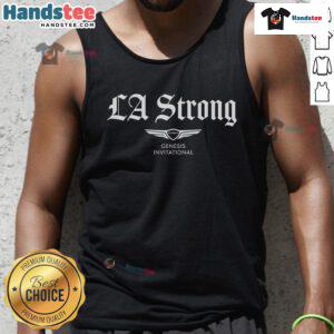 Stylish Nice Genesis Invitational LA Strong tank top featuring a modern design, perfect for sports enthusiasts and casual wear.