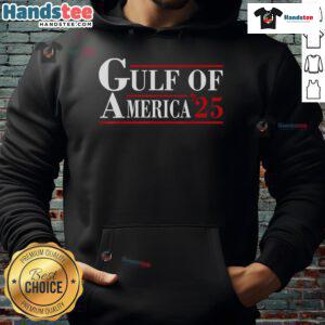 Alternative view of Nice Gulf Of America '25 Keep America Great T-Shirt