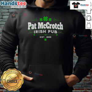 Alternative view of Nice Pat Mccrouch Irish Pub St Patrick's Day T-Shirt