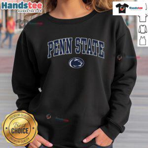 Comfortable Nice Penn State Nittany Lions Arch Sweatshirt in navy blue, perfect for game day and casual wear.