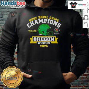 Alternative view of Nice Rose Bowl Game Champions Oregon Ducks 2025 T-Shirt