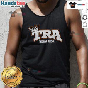 Stylish Nice The Rap Arena Tra Crown Tank Top featuring bold graphics and a comfortable fit, perfect for casual wear.