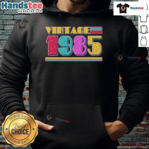 Alternative view of Nice Vintage 80s Colors 1985 40th Birthday T-Shirt