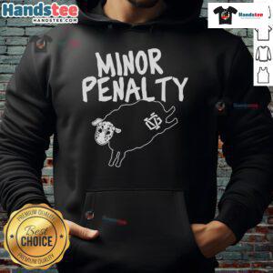 Vintage painting hoodie featuring 'Official Minor Penalty Salad Days' design, perfect for art lovers and unique fashion.