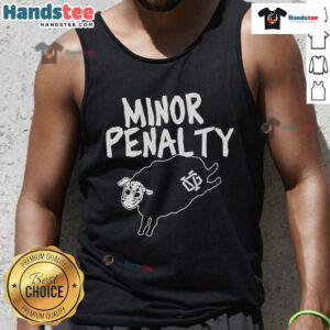Official Minor Penalty Salad Days vintage painting tank top featuring colorful artwork, perfect for casual summer style.
