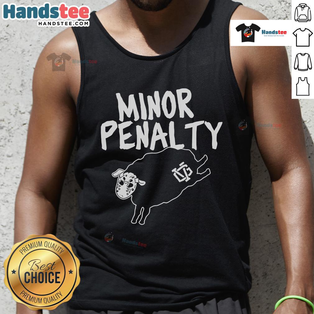 Official Minor Penalty Salad Days vintage painting tank top featuring colorful artwork, perfect for casual summer style.