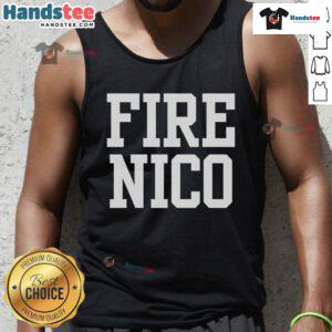 Funny Fire Nico Tank Top featuring a vibrant design and playful graphics, perfect for casual summer wear.