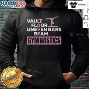 Alternative view of Funny Vault Floor Uneven Bars Beam Gymnastics Gymnast T-Shirt