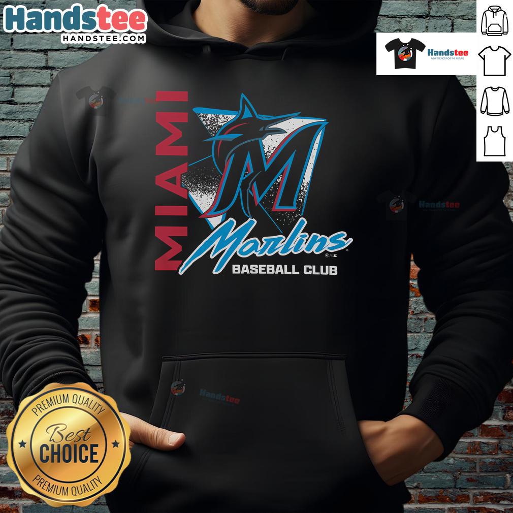 Good Miami Marlins Side Arm Baseball Club Hoodie featuring team logo, perfect for fans and stylish sportswear.