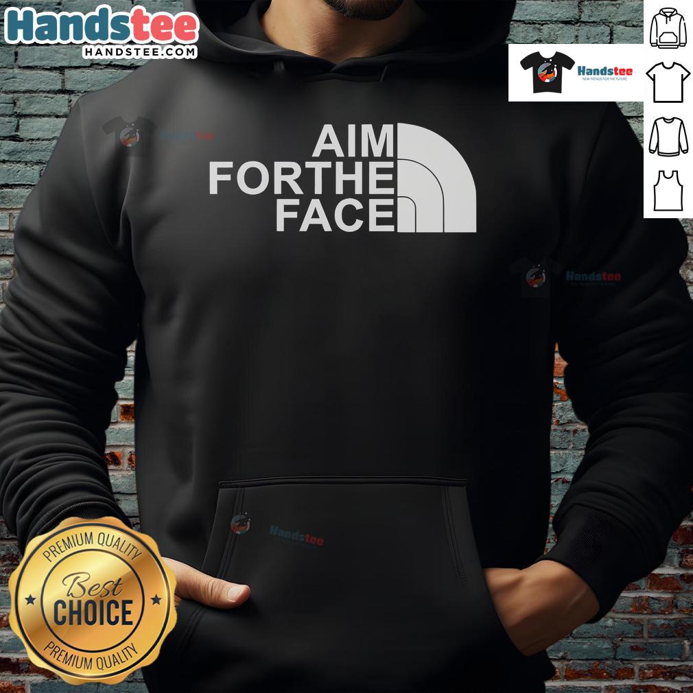 Nice Aim For The Face Hoodie featuring a stylish design and comfortable fit, perfect for casual wear and street style.