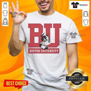 Nice BU Boston University Chad & Jake Infant T-Shirt featuring a cute design for babies, perfect for young fans.