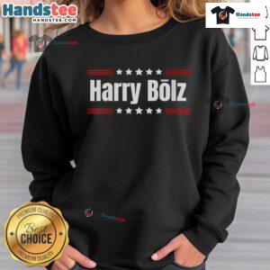 Funny Harry Bolz meme sweatshirt featuring a humorous saying, perfect for internet meme lovers and casual wear.