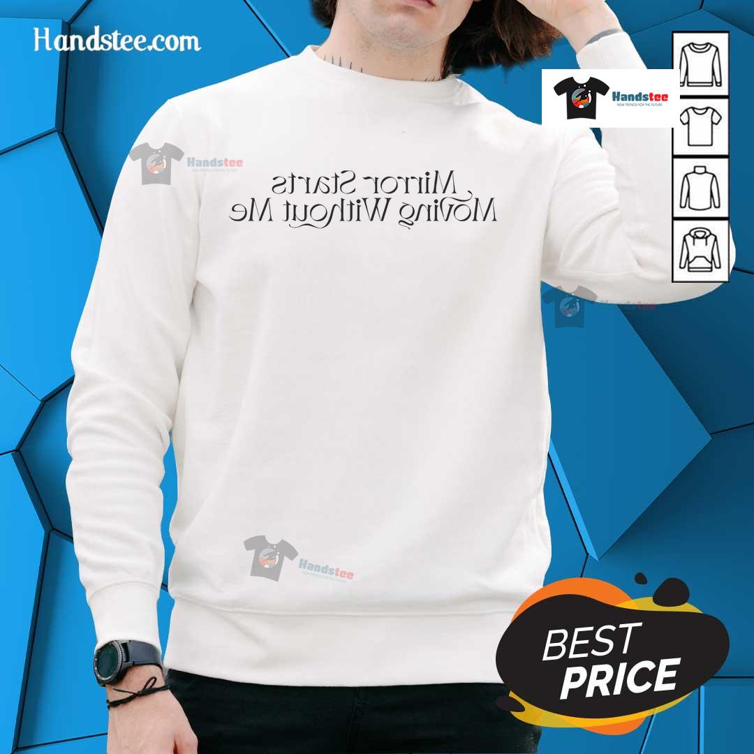 Nice Inverted Mirror Ice Album Logo Sweatshirt featuring a stylish graphic design perfect for music fans and fashion lovers.
