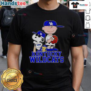 Nice Peanuts Kentucky Wildcats Players T-Shirt featuring vibrant graphics of fan-favorite players in team colors.