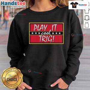 Stylish Nice Play It Cool Trig Sweatshirt in cozy fabric, perfect for casual outings and layering in cooler weather.