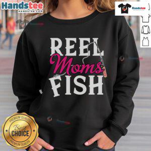 Cozy 'Fishing Mama' sweatshirt featuring a fun fishing graphic, perfect for moms who love fishing and outdoor adventures.