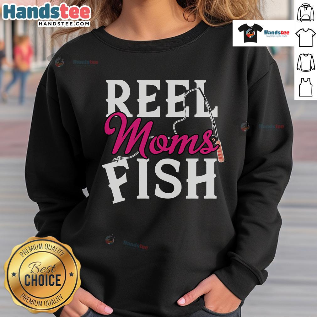 Cozy 'Fishing Mama' sweatshirt featuring a fun fishing graphic, perfect for moms who love fishing and outdoor adventures.