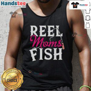 Fishing Mama tank top featuring a fun design for moms who love fishing, perfect for summer outings and casual wear.