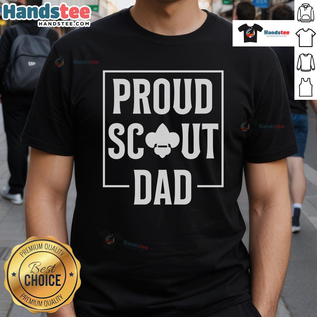 Nice Scouting Dad Camping Wilderness Scout Dad T-Shirt featuring a fun outdoor design for proud scouting fathers.