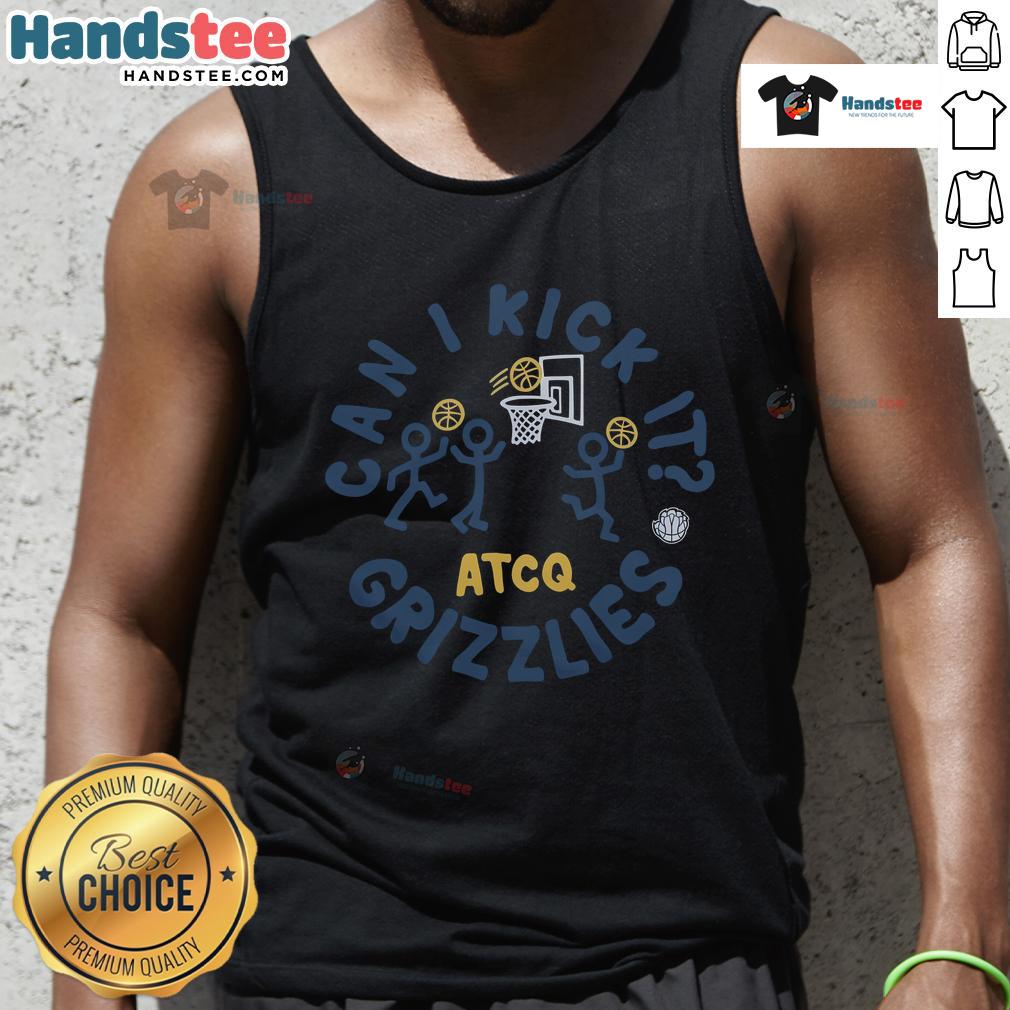 Official A Tribe Called Quest X Memphis Grizzlies Can I Kick It tank top featuring vibrant graphics and stylish design.