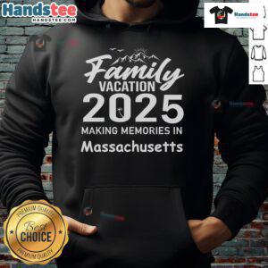 Alternative view of Awesome Family Vacation 2025 Making Memories In Massachusetts T-Shirt