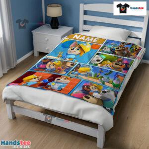 Alternative view of Cartoon PAW Patrol Baby Animals Blanket Fleece Customized Blanket