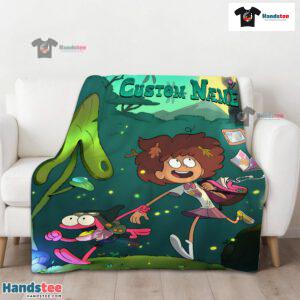 Disney Amphibia Adventure Blanket Fleece Customized Blanket