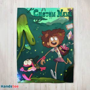 Disney Amphibia Adventure Blanket Fleece Customized Blanket