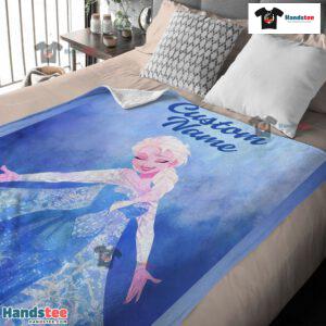 Disney Frozen Magic Elsa Blanket Fleece Customized Blanket