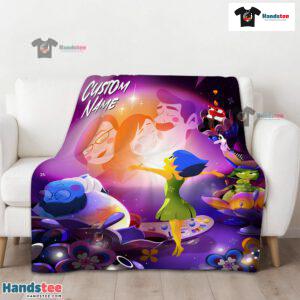 Disney Inside Out Family Unite Blanket Fleece Customized Blanket