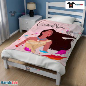 Disney Pocahontas Blanket Fleece Customized Blanket