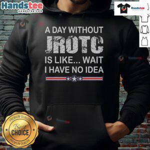 Funny JROTC distressed hoodie for junior ROTC members featuring a humorous design and comfortable fit for cadets.