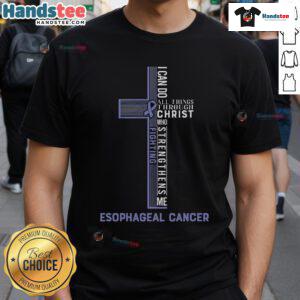 Good Esophageal Cancer Fight ribbon T-shirt design promoting awareness and support for esophageal cancer fighters.