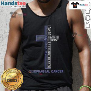 Good Esophageal Cancer Fight Cancer Ribbon Tank Top featuring a vibrant design to raise awareness and support for esophageal cancer.