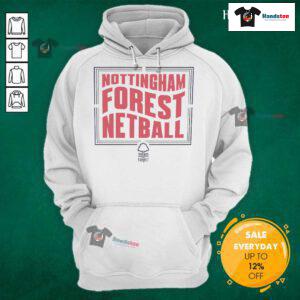 Good Nfn Junior Notting Ham Forest Netball Hoodie in vibrant colors, perfect for young fans and players.